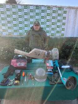 Detención en flagrancia en Cartagena: Carabineros desbarata robo en vivienda
