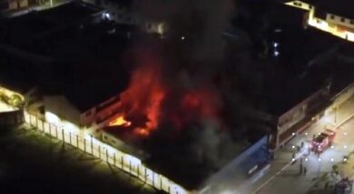 Incendio en Hotel Biarritz de Cartagena: una noche de emergencia en Playa Chica