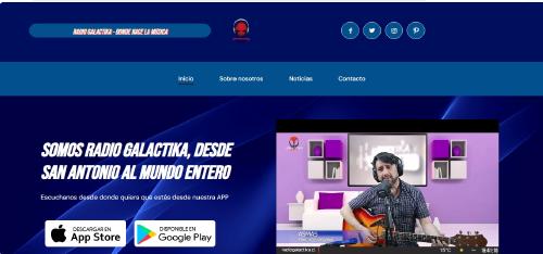 Radio Galactika lanza su nueva web: una experiencia moderna y accesible