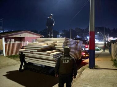 Funcionarios de la SIP recuperan en tiempo récord casa prefabricada