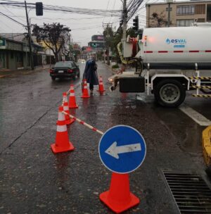 Sistema Frontal: Esval actualiza balance de servicio