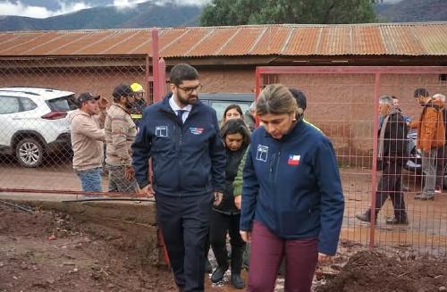 Gobierno anuncia Bono de Recuperación para familias afectadas por el sistema frontal