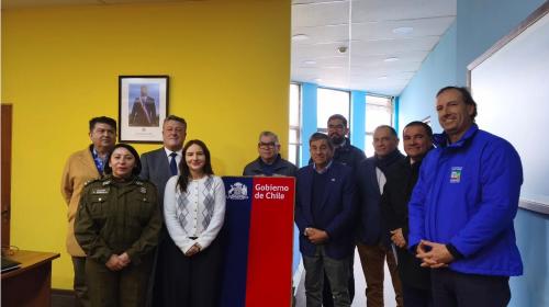 Provincia de San Antonio avanza en coordinación para impulsar  iniciativa conjunta en el marco de la nueva Ley de Seguridad Municipal