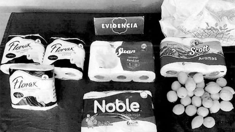 Ladrón arriesga cinco años de cárcel por robo de seis paquetes de confort
