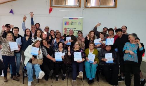 Barrio Los Claveles celebró a sus dirigentes sociales y líderes comunitarios