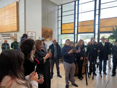 Profesor José Luis Brito volvió a  trabajar al Museo de San Antonio