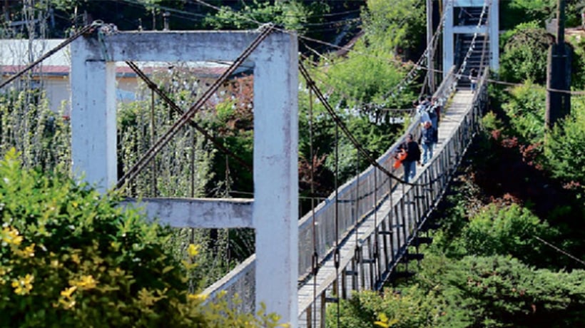 Municipio recibió el diseño y analiza el informe para reparar el puente colgante